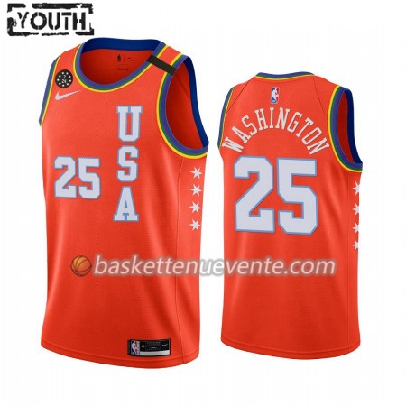 Maillot Basket Miami Heat Kendrick Nunn 25 Nike 2020 Rising Star Swingman - Enfant